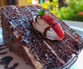 Chocolate Cake (Trozo) - Café de Arte (GRANADA)